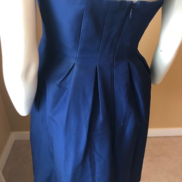 J. Crew Marlie dress- Navy Blue - Picture 4 of 4
